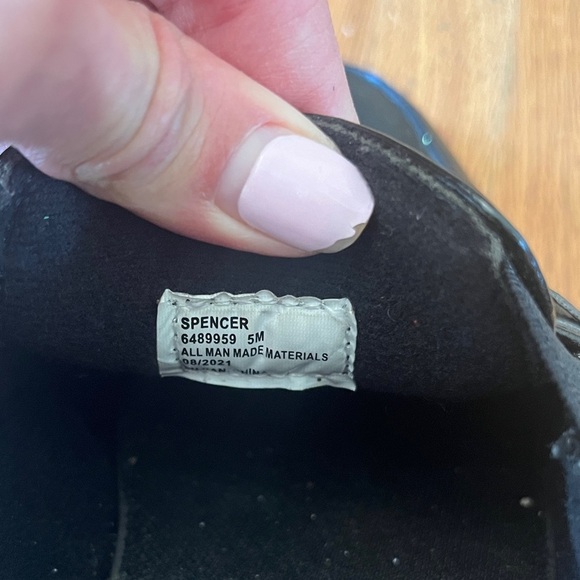 Max & Jake Spencer Black Mens Loafers Size M5 - Picture 2 of 4